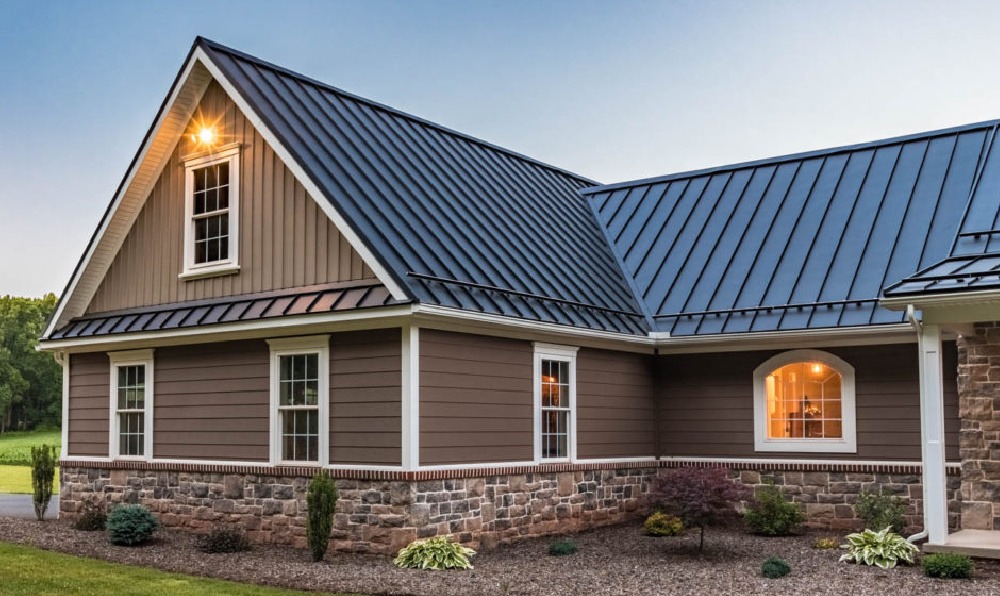 Metal Roofing Omaha, NE - Metal Roofing Experts You Can Trust - Serving  Papillion, Bellevue, Ralston, Elkhorn, Gretna, Bennington, Council Bluffs,  Plattsmouth - Price Affordable Corrugated Metal, Galvanized Steel Roofing,  16 Foot